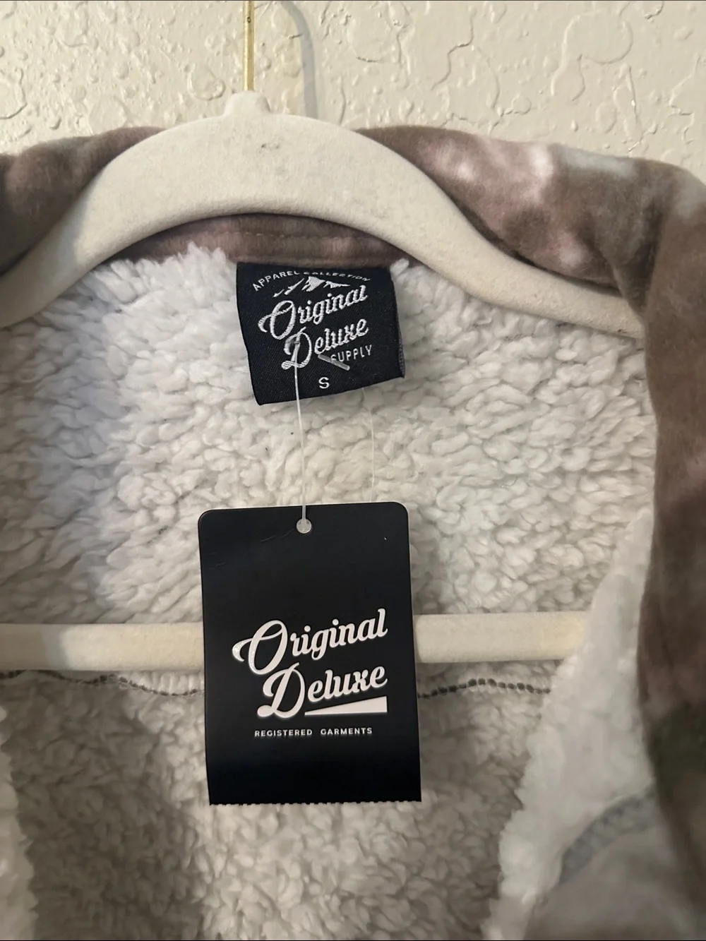 Original Deluxe camoflauge sherpa